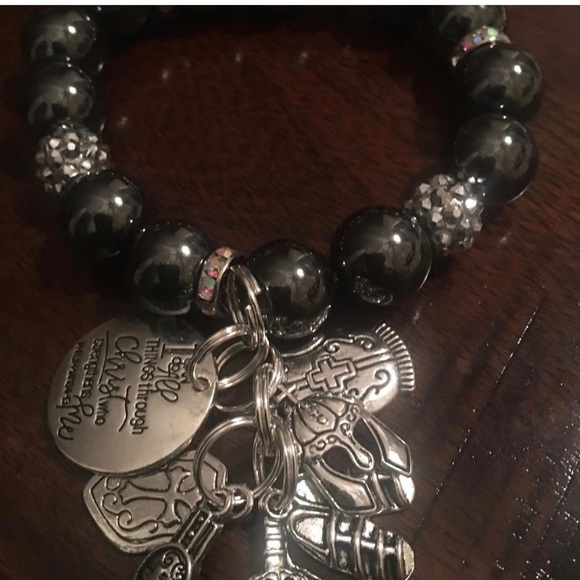 Full armor of God charm bracelet - Picture 2 of 2